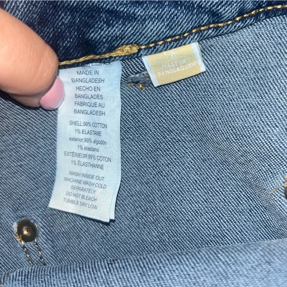 Michael Kors Selma Wide Leg High-Rise jeans - Picture 5 of 5